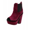 Skin Vortex Claret - Women Boots - Čizme - $259.95  ~ 223.27€