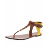 Soles Numbers In Action Vintage Cuban - Women Sandals - サンダル - $99.95  ~ ¥11,249