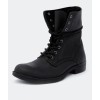 Windsor Smith Fold Down Black - Men Boots - Boots - $189.95 