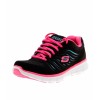 Skechers Synergy Black/Fluoro Pink - Women Sneakers - Tenisice - $99.95  ~ 85.85€
