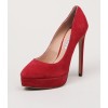 Tony Bianco Casanova Red Suede - Women Shoes - 经典鞋 - $84.98  ~ ¥569.39
