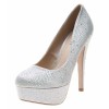 Verali Lift Silver - Women Shoes - Platformy - $109.95  ~ 94.43€