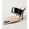 Mollini Caprice Black Patent/nude Leather/silver - Women Shoes - Klasyczne buty - $44.90  ~ 38.56€