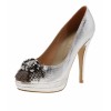 Nat-Sui Twiggy Silver Snake - Women Shoes - Sapatos clássicos - $89.70  ~ 77.04€