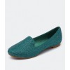 Mollini Glitch Emerald - Women Shoes - Балетки - $119.95  ~ 103.02€