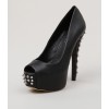 Lipstik Miss Stud Black - Women Shoes - Классическая обувь - $49.98  ~ 42.93€