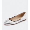 Siren Meena Silver/Leopard/White - Women Shoes - フラットシューズ - $59.98  ~ ¥6,751