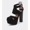 Tony Bianco Reeves Black - Women Sandals - 厚底鞋 - $94.98  ~ ¥636.40