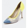 Ko Fashion Lucia Lime/Silver - Women Shoes - Классическая обувь - $50.00  ~ 42.94€