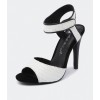 Skin Adriana White / Black - Women Sandals - Classic shoes & Pumps - $74.98 