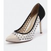 Ko Fashion Lucia Black/Silver - Women Shoes - Klasyczne buty - $50.00  ~ 42.94€