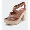 Mollini Lexico Tan - Women Sandals - Platforms - $79.98  ~ £60.79