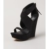 Lipstik Dante Black - Women Shoes - Platforms - $44.98  ~ £34.19