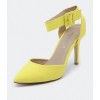 Ko Fashion Zaza Yellow - Women Shoes - Classic shoes & Pumps - $50.00 