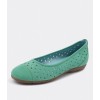 Gamins Gremolata Green - Women Shoes - Balerinke - $69.98  ~ 60.10€