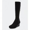 Rockport Tall Stretch Boot Black Suede - Women Boots - Botas - $299.95  ~ 257.62€