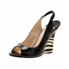Robert Robert Hannah Black Patent/zebra - Women Sandals - Sandalen - $43.99  ~ 37.78€
