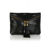 Leather Envelope Clutch - Clutch bags - $63.00 