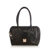 Leather Lock Shoulder Bag - Hand bag - $105.00  ~ £79.80