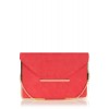 Metal Edge Structured Clutch - バッグ クラッチバッグ - $50.00  ~ ¥5,627