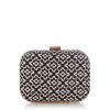 Joy Jacquard Hardcase Clutch - Bolsas com uma fivela - $50.00  ~ 42.94€