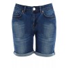 Mid Wash Long Short - Shorts - $50.00 