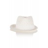White Trilby - Hat - $25.00 