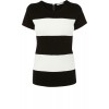 Stripe Ponte T-Shirt - Koszulki - krótkie - $46.00  ~ 39.51€