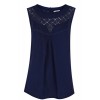 Lace Insert Shell Top - Top - $35.00  ~ 30.06€