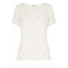 Lace Pom Pom T-Shirt - Camisola - curta - $53.00  ~ 45.52€
