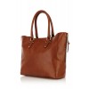 Bolt Trim Leather Bag - Hand bag - $125.00 