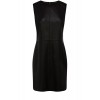 Leather Zip Shift Dress - Haljine - $200.00  ~ 171.78€