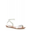 Studded Bow Leather Sandal - Сандали - $46.00  ~ 39.51€