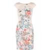 Lotus Flower Shift Dress - sukienki - $100.00  ~ 85.89€