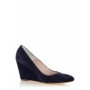 Suede Wedge Shoes - Wedges - $80.00 
