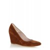 Suede Wedge Shoes - Keilabsatz - $80.00  ~ 68.71€