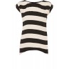 Stripe Cut Out T-Shirt - Koszulki - krótkie - $53.00  ~ 45.52€