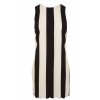 Stripe Scallop Shift - Obleke - $75.00  ~ 64.42€