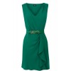V-Neck Ruffle Dress - Vestiti - $90.00  ~ 77.30€
