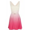 Ombre Skater Dress - sukienki - $90.00  ~ 77.30€