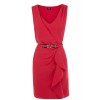 V-Neck Ruffle Dress - Vestidos - $90.00  ~ 77.30€