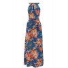 Silk Botanical Maxi Dress - Kleider - $165.00  ~ 141.72€