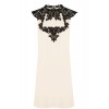 Lace Applique Shift Dress - Vestidos - $90.00  ~ 77.30€