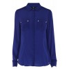 Silk Safari Shirt - Long sleeves shirts - $96.00  ~ £72.96