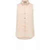 Pearl Collar Shirt - 半袖シャツ・ブラウス - $63.00  ~ ¥7,091