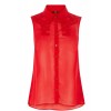 Embroidered Sleeveless Shirt - Рубашки - короткие - $60.00  ~ 51.53€