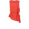 Roxanne Frill Belted Top - Top - $65.00  ~ £49.40