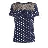 Spot Scallop Lace T-Shirt - Top - $60.00  ~ 381,15kn