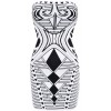 Zahara' Black & White Strapless Bandage Dress - Obleke - £60.00  ~ 67.81€