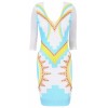Larissa' Aqua Studded Jersey Dress - Haljine - £84.99  ~ 710,39kn